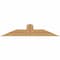 Ekena Millwork Portland Smooth Timber Gable Bracket, Western Red Cedar, 48"W x 10"H x 1 1/2"D x 5 1/2"F, 5/12 Pitch GBW048X10X0206POR00SWR - alternate 1